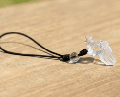 水晶ストラップ