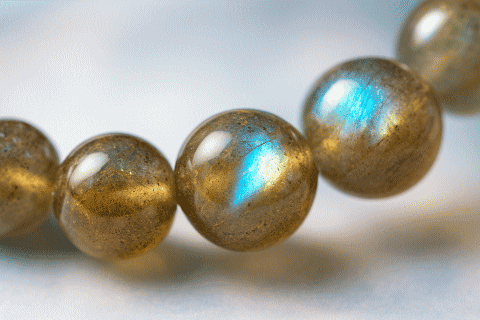 ラブラドライトブレスレット